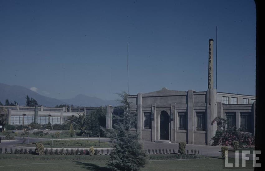 Fábrica textil Machasa en el año 1941.