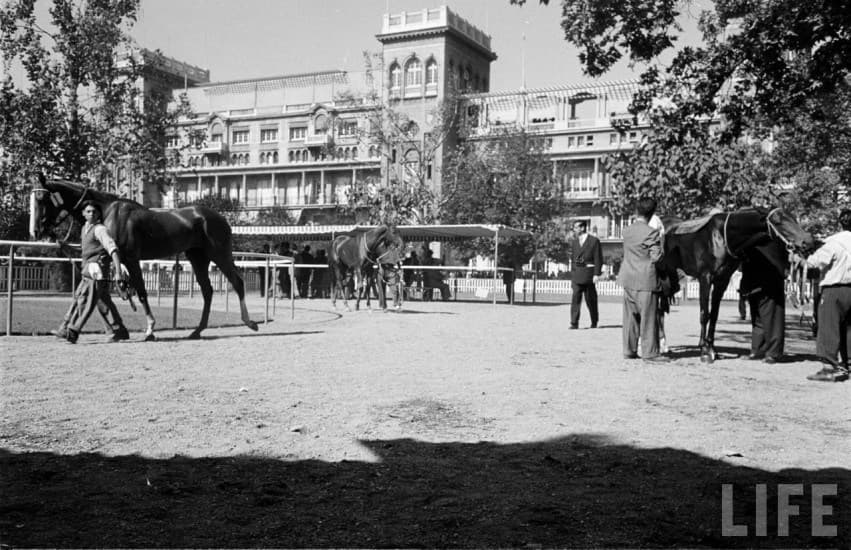 Club Hípico de Santiago en el año 1950