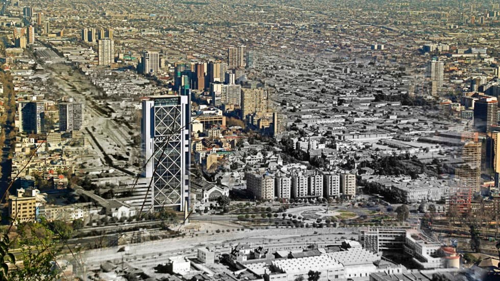 ¿Qué pasa si mezclamos Santiago de 1935 y de 2011?