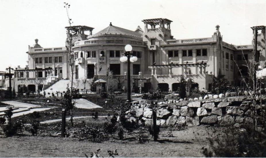 Casino Municipal de Viña del Mar en el año 1933.