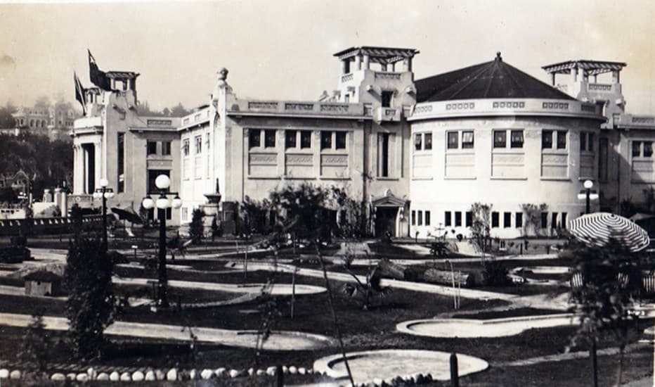 Casino Municipal de Viña del Mar en el año 1930.