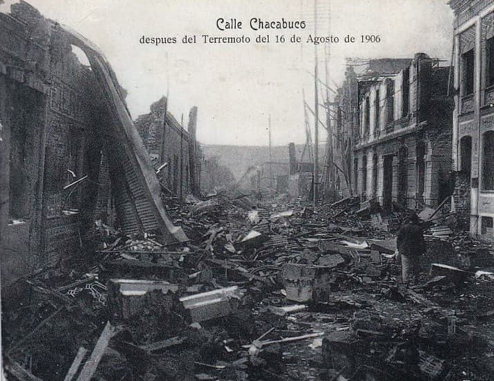 Calle Chacabuco en 1906
