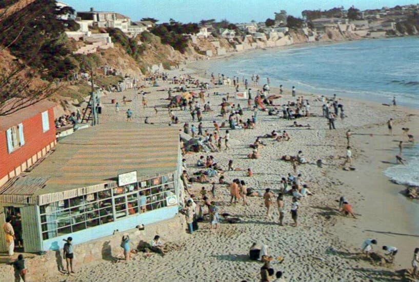 Balneario de Quinteros, Playa “El Papagayo”, 1980s.