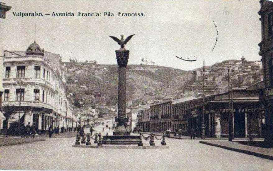 Avda. Francia de Valparaíso, 1910.