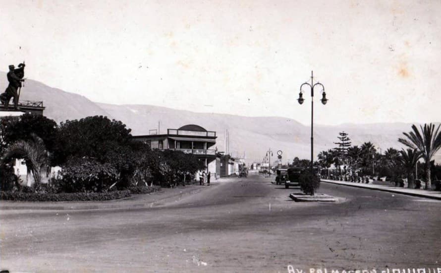 Avenida Balmaceda de Iquique en 1939.