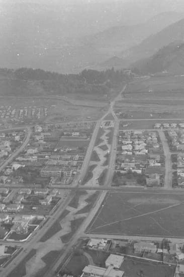 Américo Vespucio Oriente desde el aire, 1964.