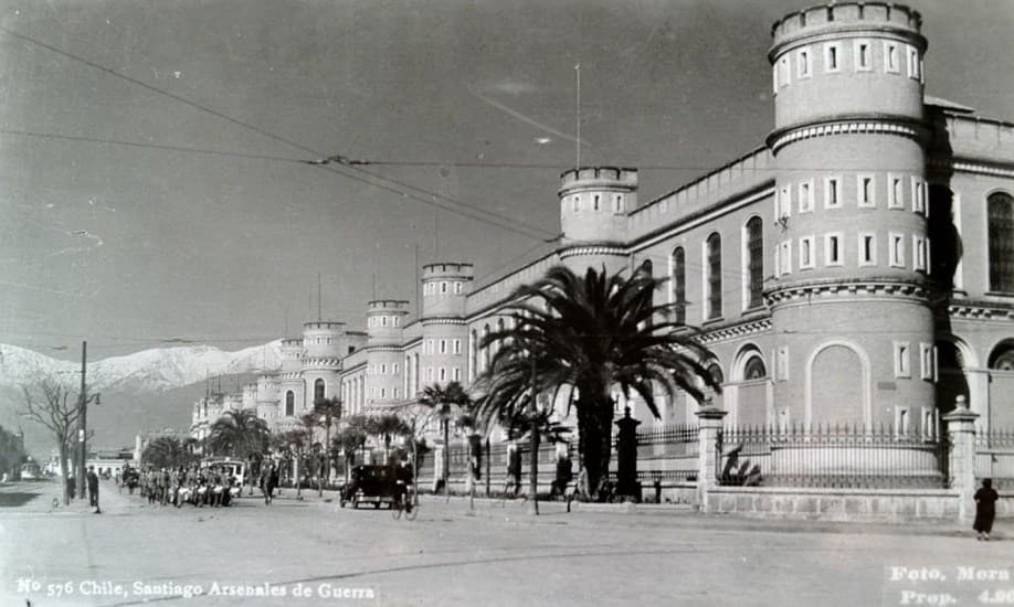 Edificio de Arsenales de Guerra, en 1959.