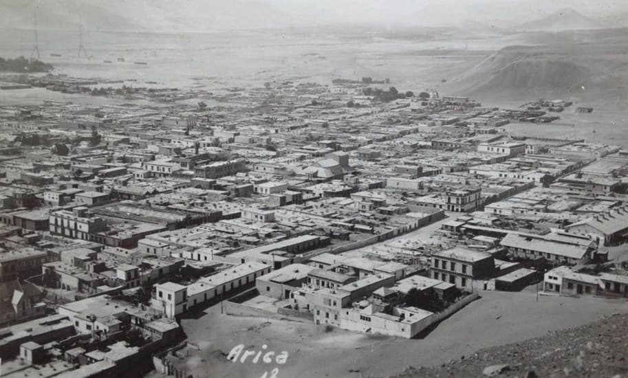 Vista General de Arica, posterior a 1917