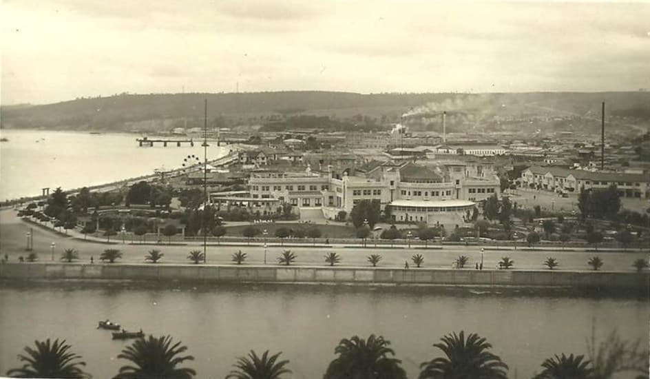 Casino Municipal de Viña del Mar alrededor de 1933.