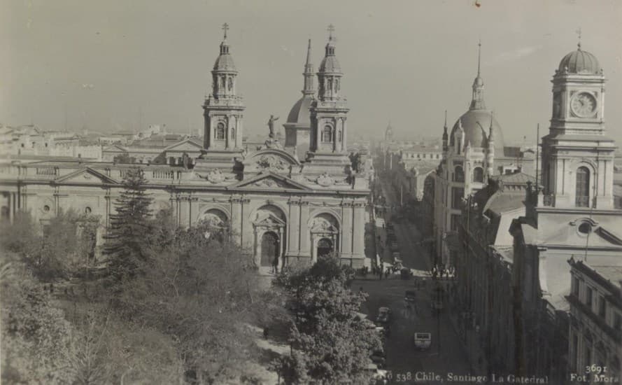 Plaza de Armas en 1940