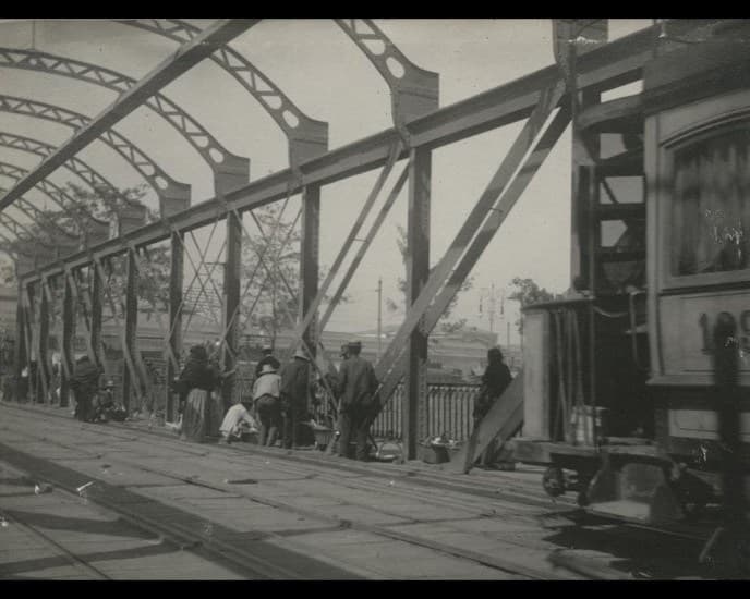 Puente de Los Carros, a principios de Siglo XX