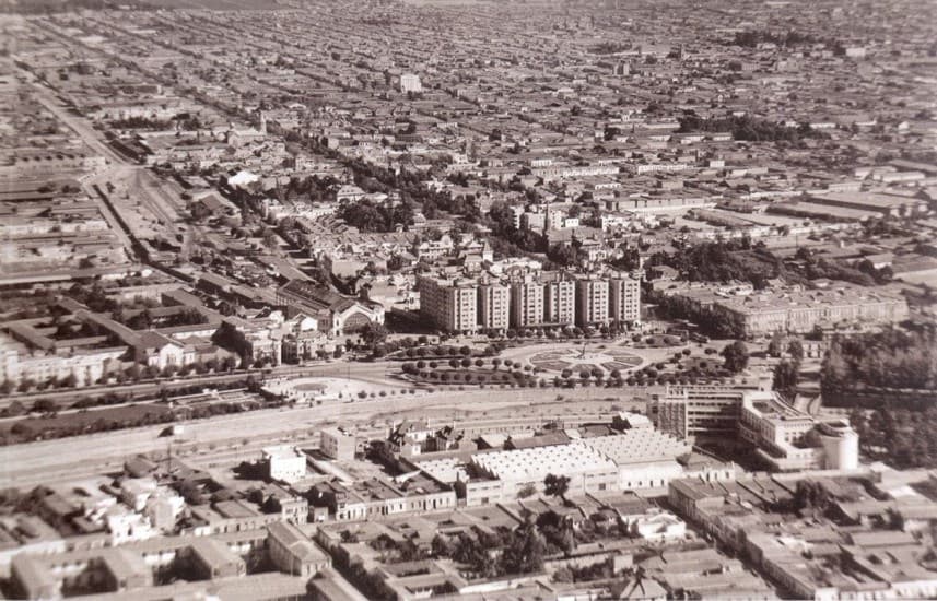 Santiago desde Cerro San Cristobal, ca.1935