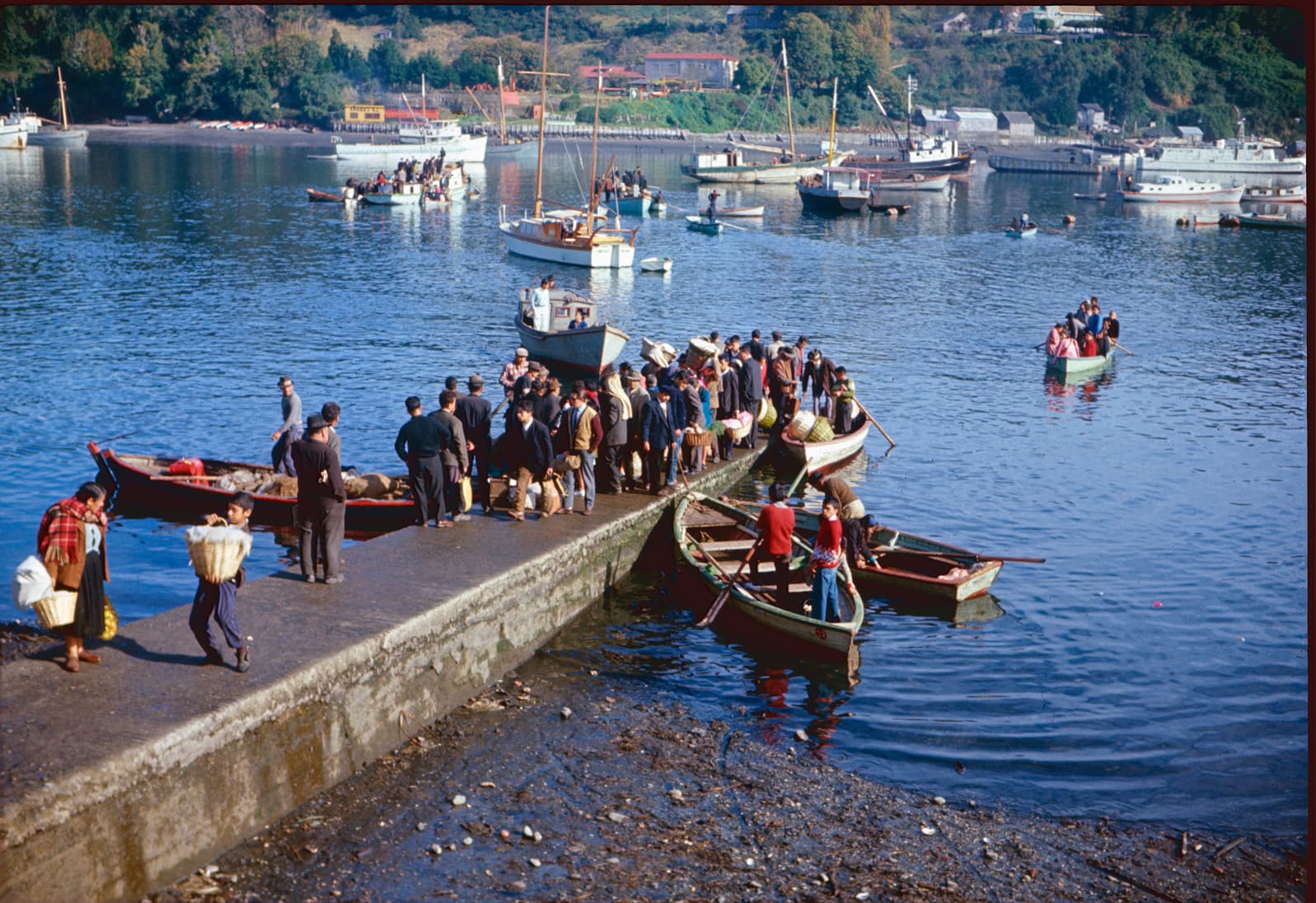 Angelmó, Puerto Montt en los años 60s
