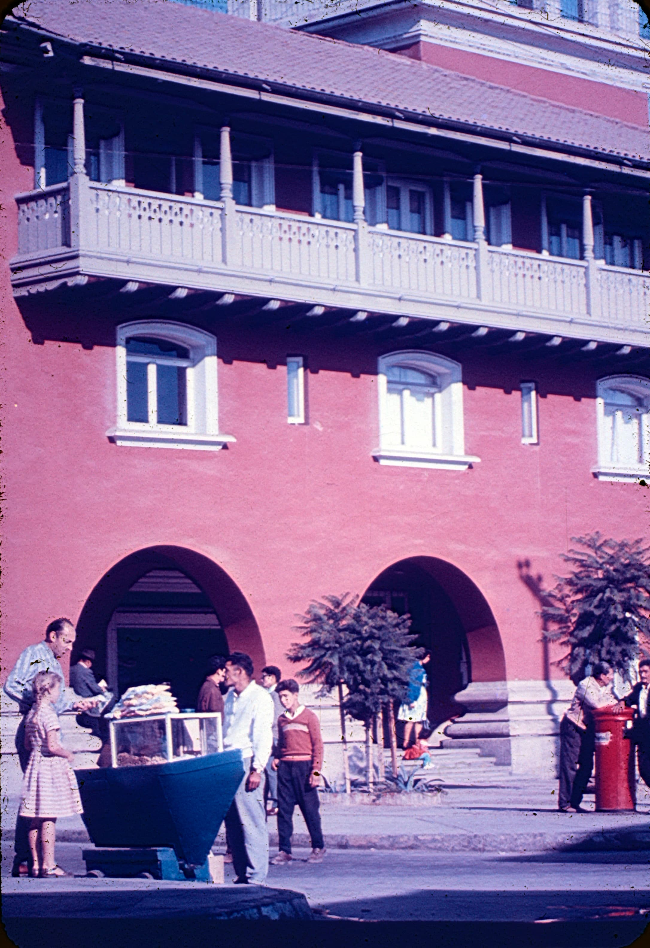 Carrito manicero en La Serena, 1960s