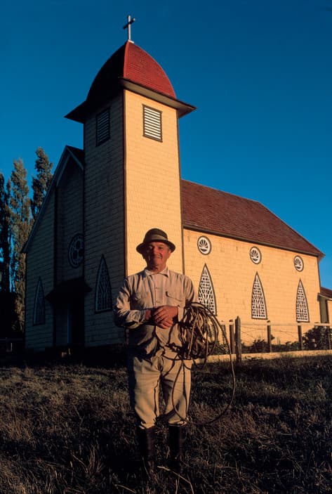 Iglesia Santa Cruz en 1987