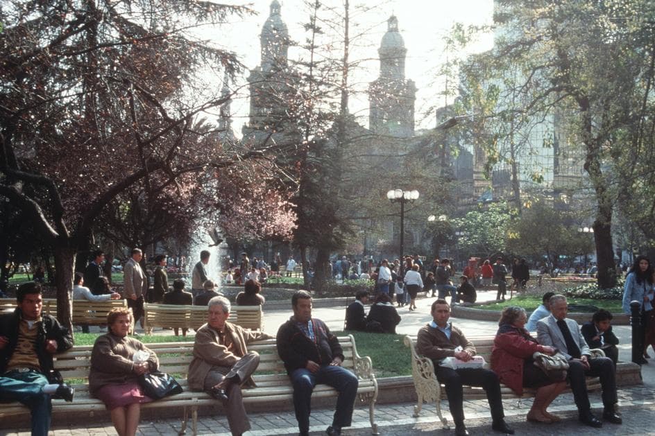 Plaza de Armas en 1995