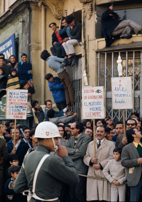 Mineros de yacimiento El Teniente en1973