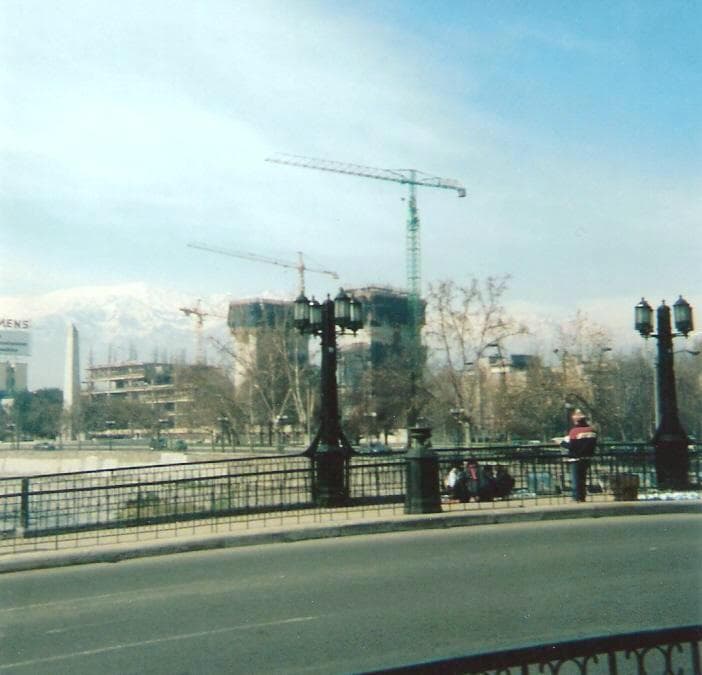 Construcción Torre Telefónica, año 1994