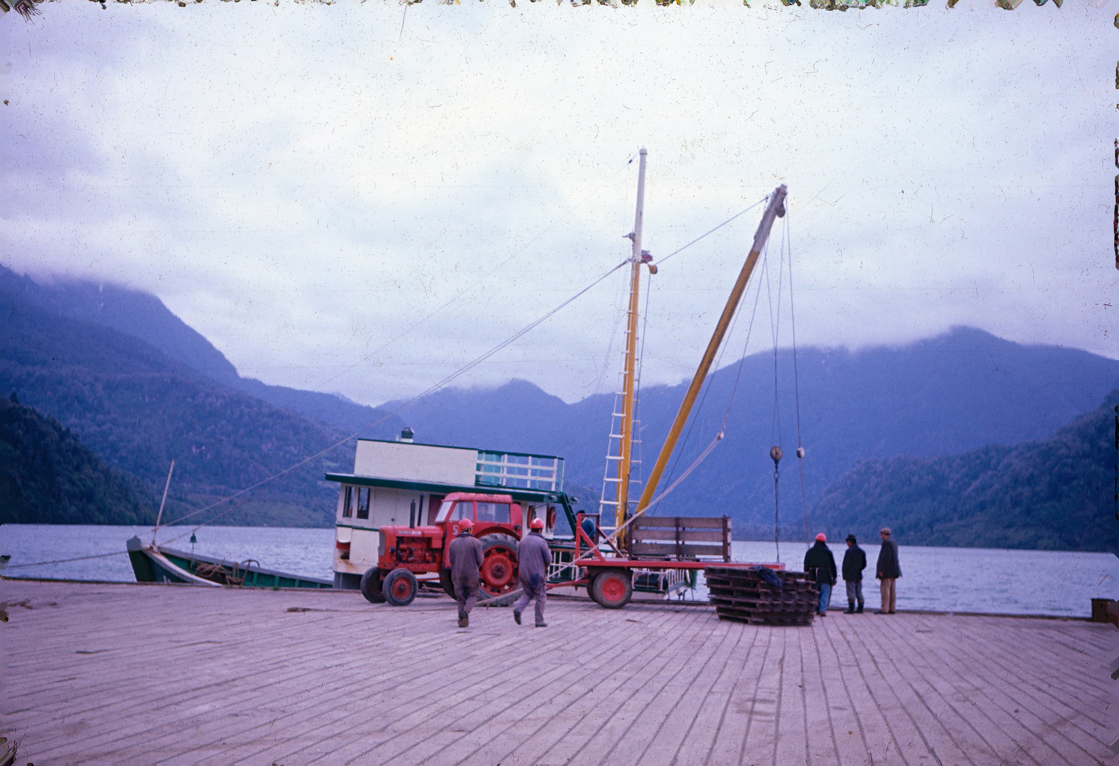 Muelle en Puerto Boires 1967