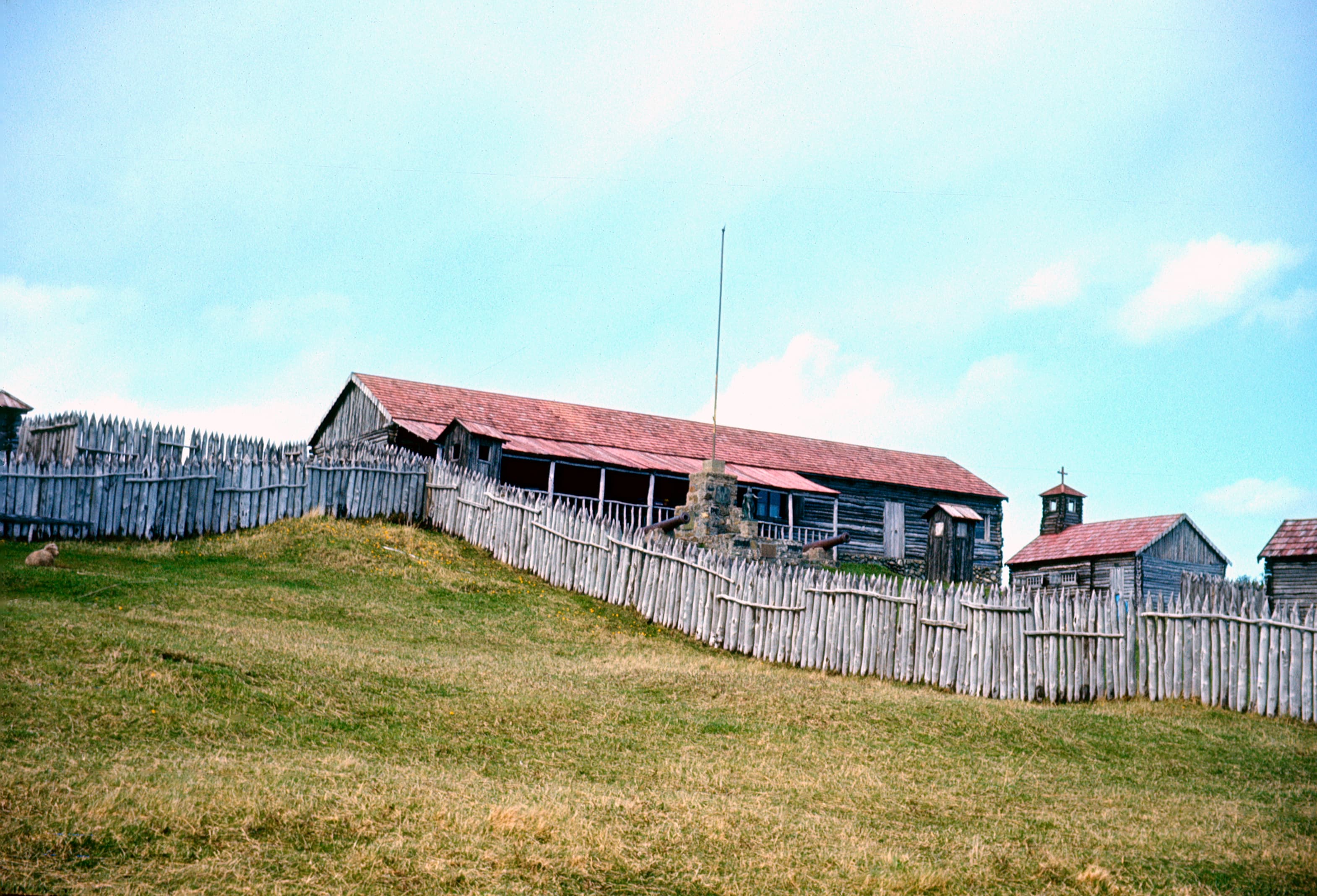 Fuerte Bulnes en 1987