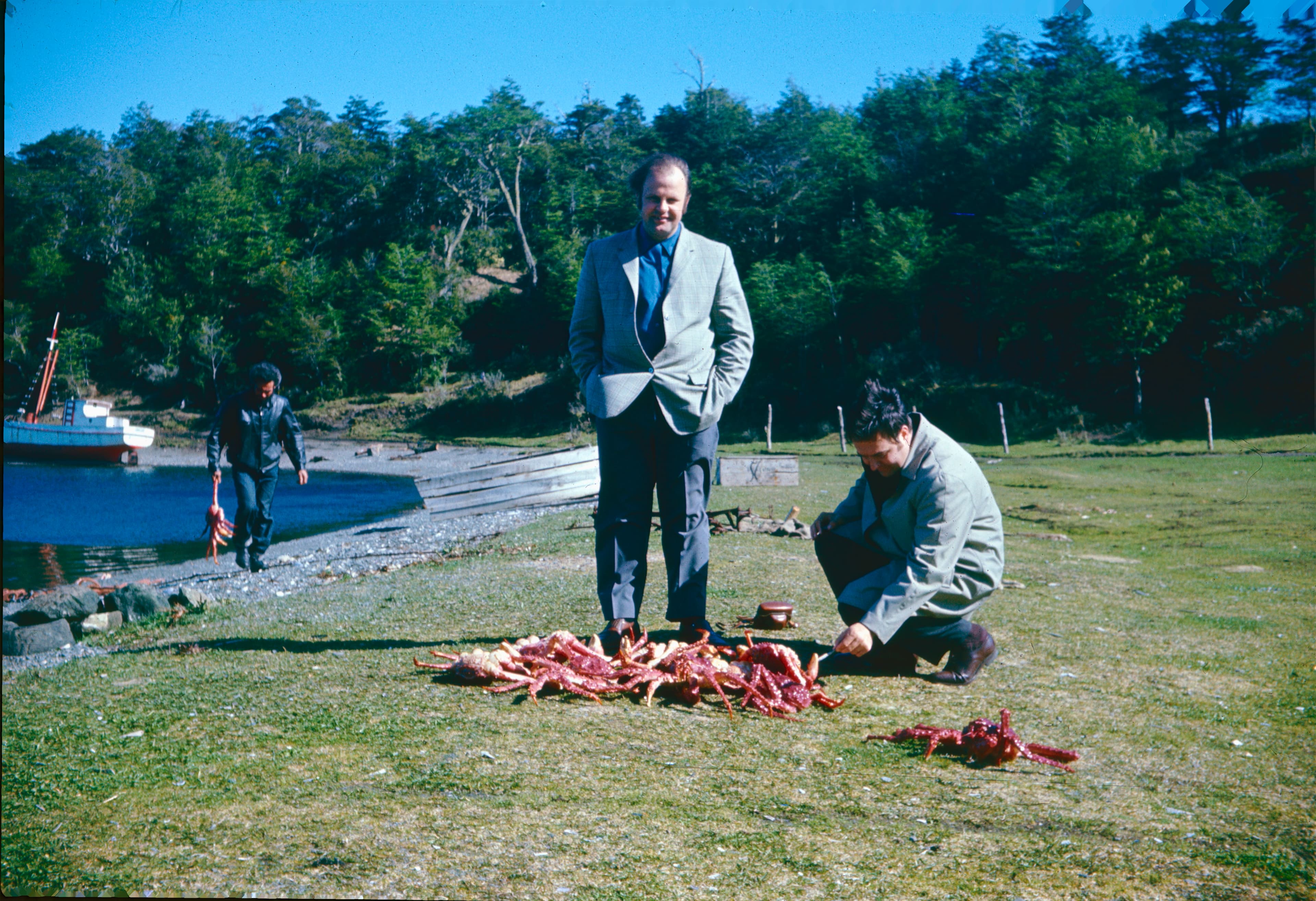 Pescador de Centollas en 1967