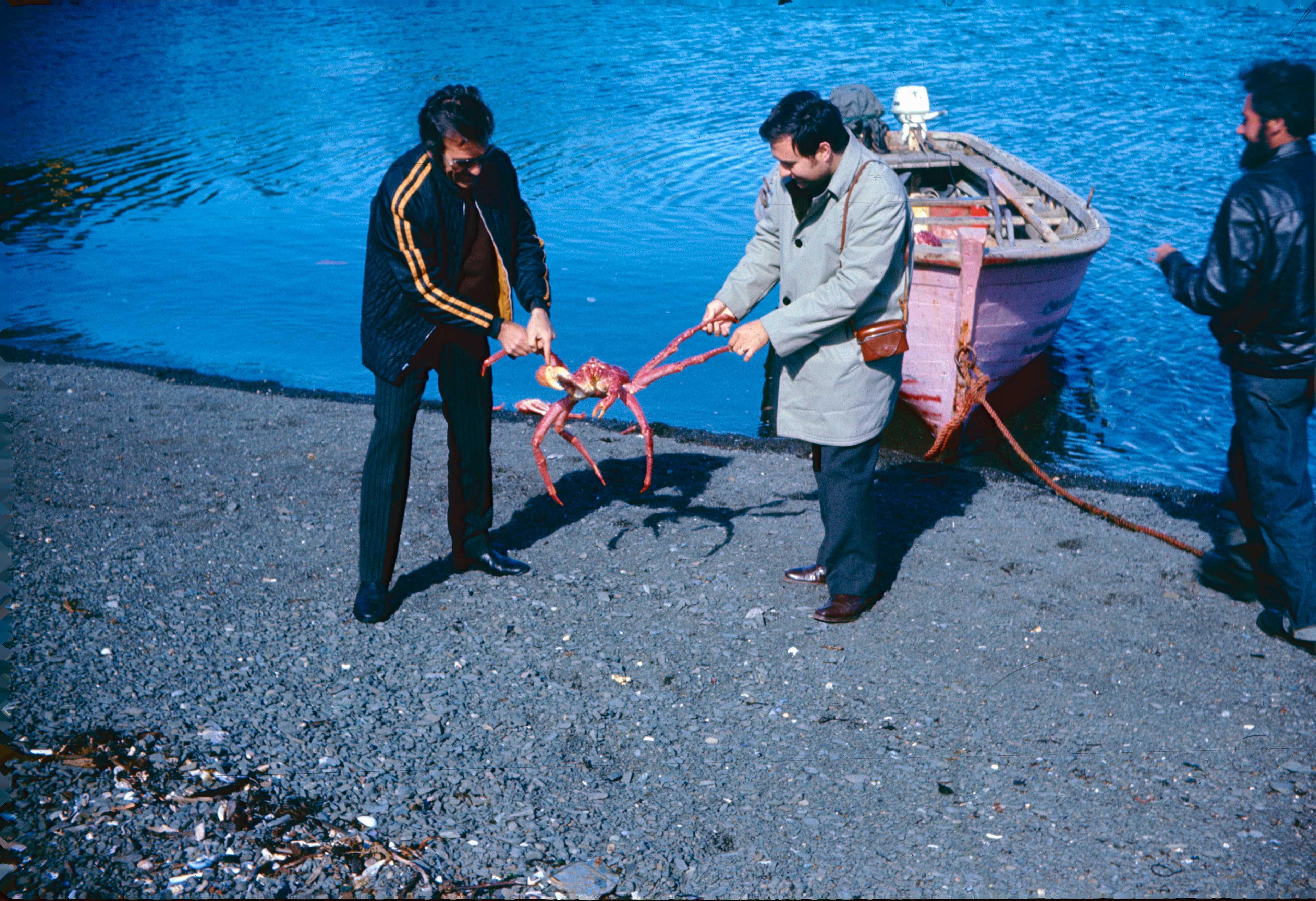 Pescador de Centollas en 1967