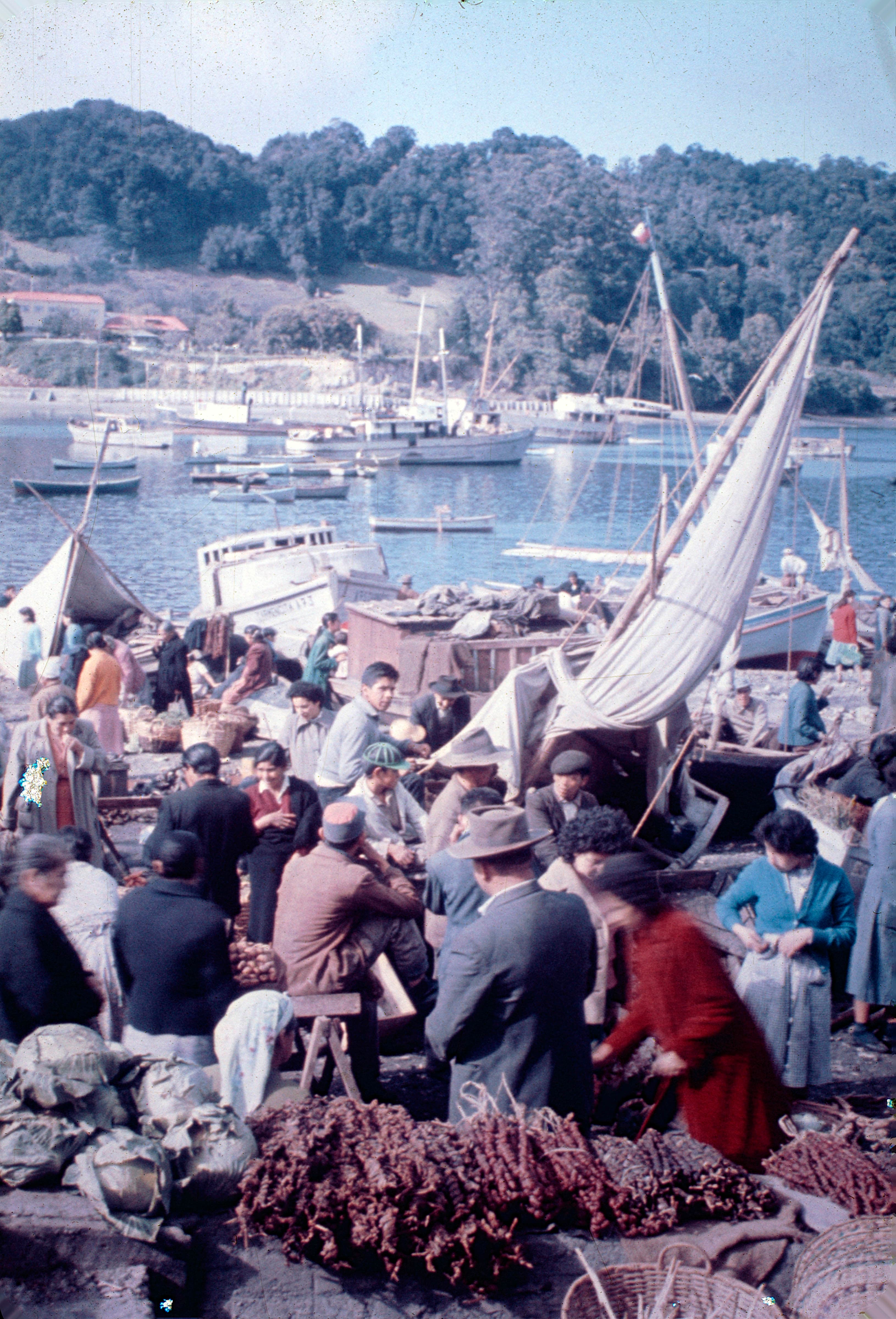Angelmó, Puerto Montt en los años 60s