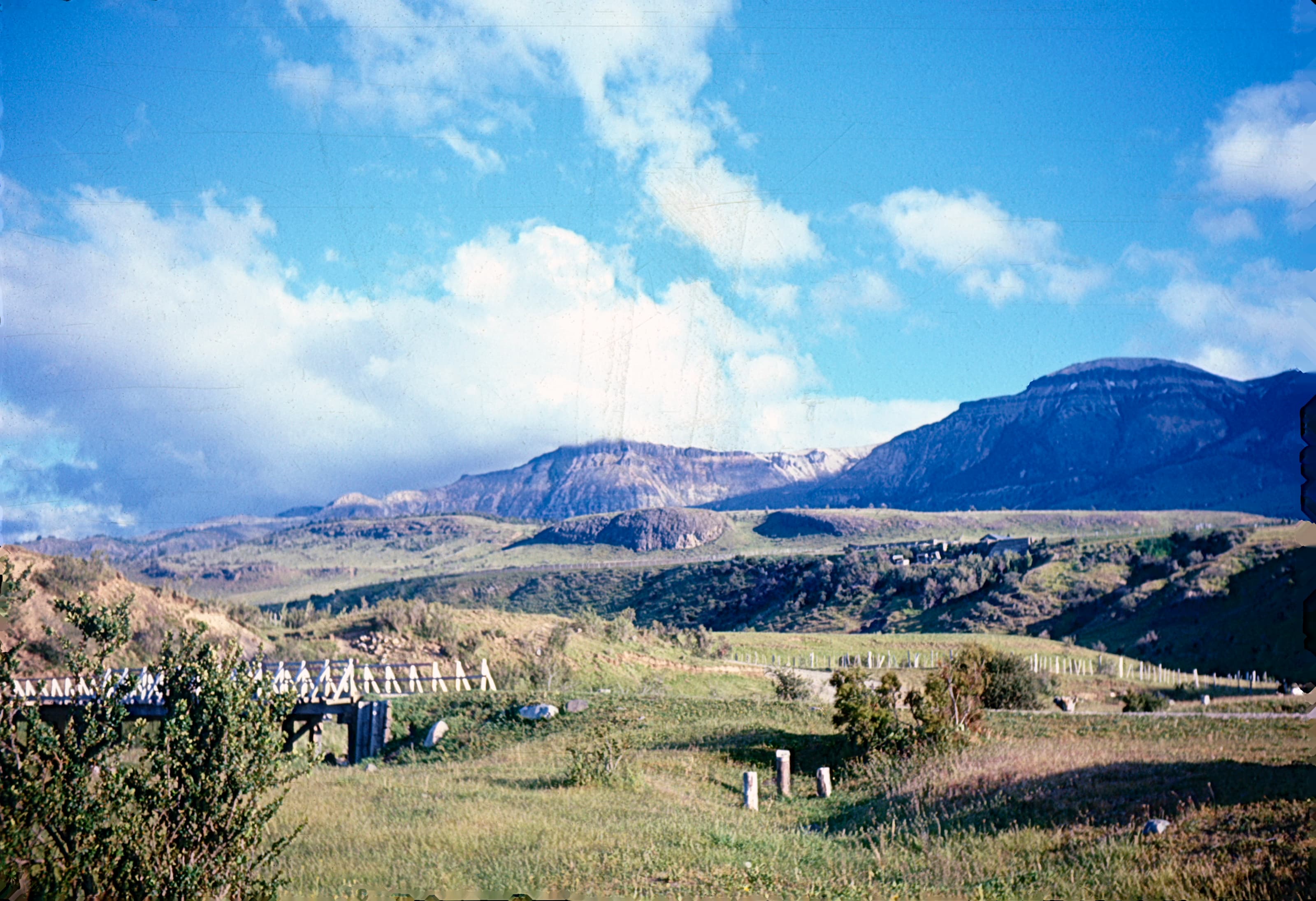 Antiguo puente Tejas Verdes, Coyhaique.