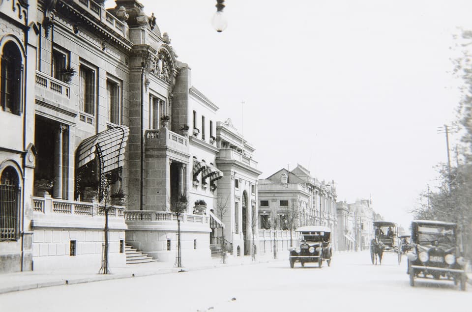 Alameda de Santiago ca. 1920