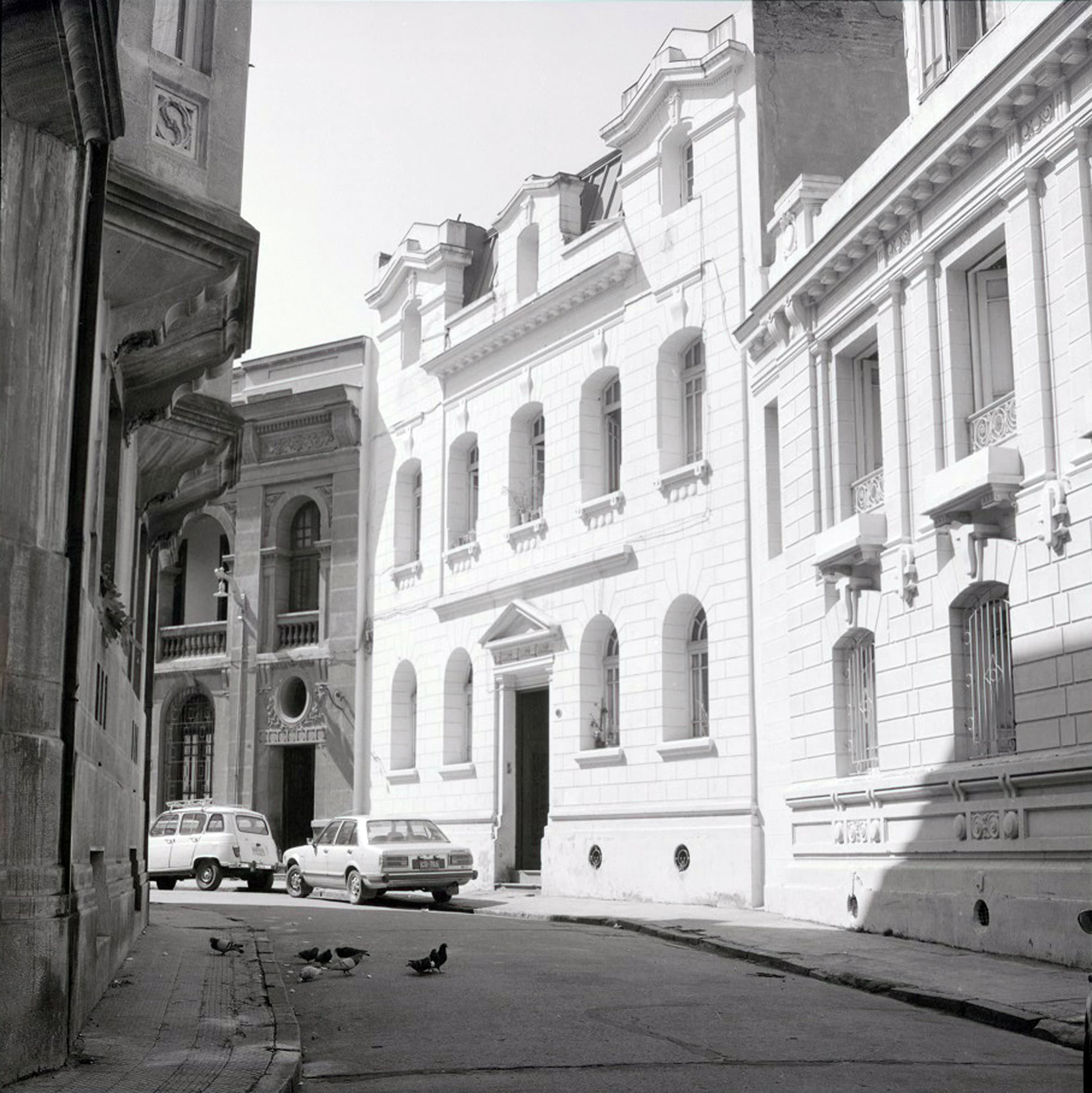 Calle Concha y Toro de Santiago en 1983