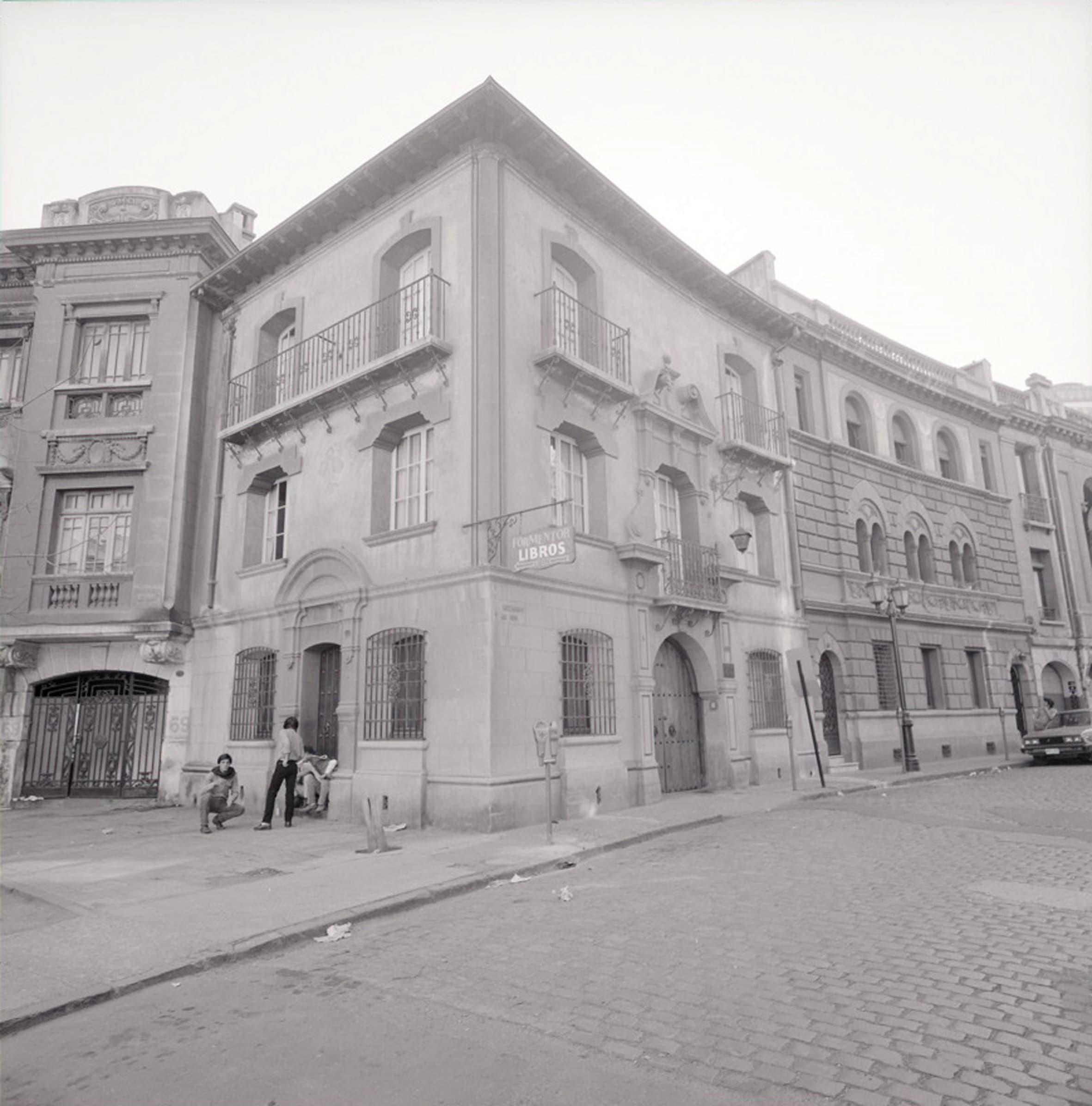Calle Londres de Santiago en 1983