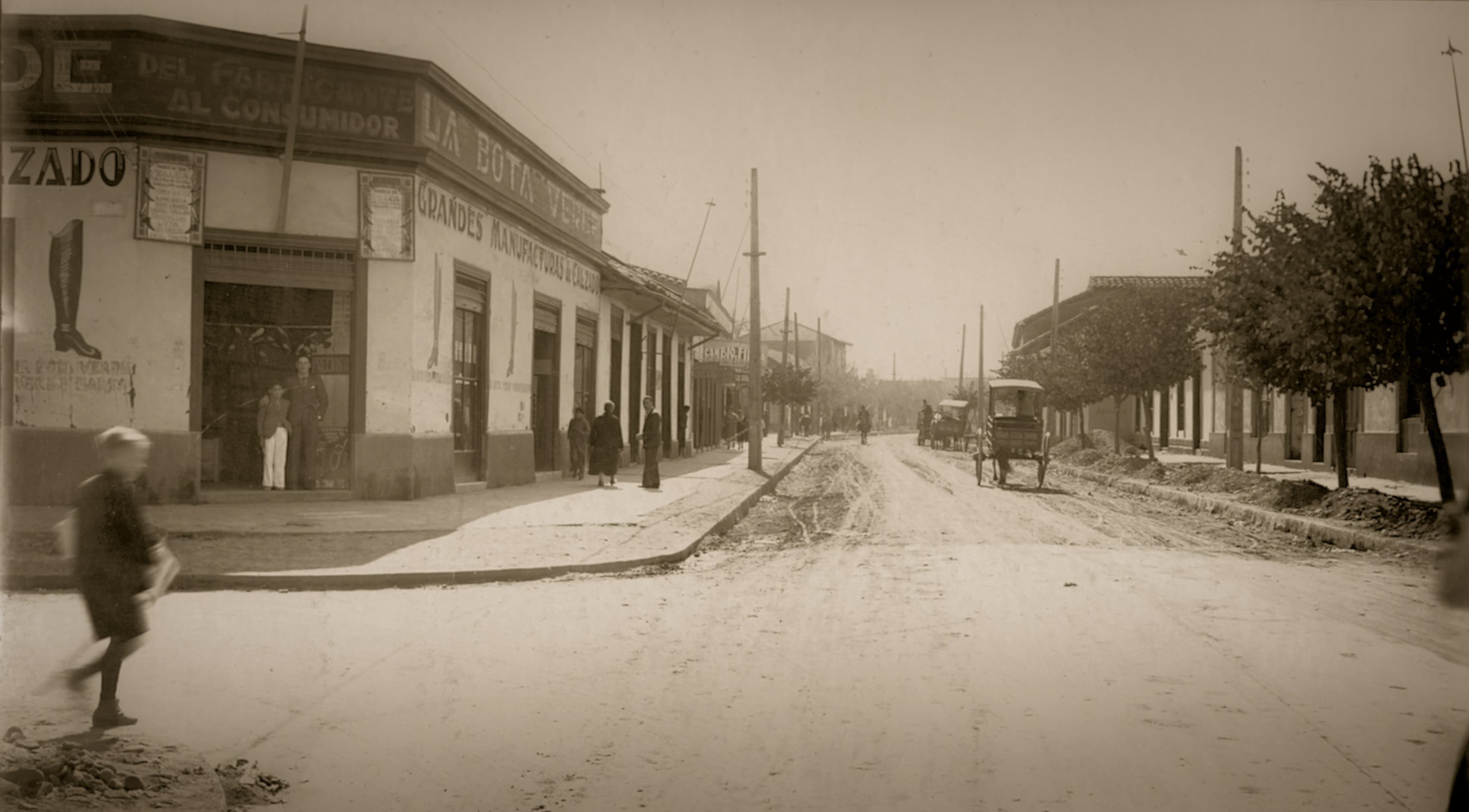 Rengo, Av. Prat con calle Democracia, 1938