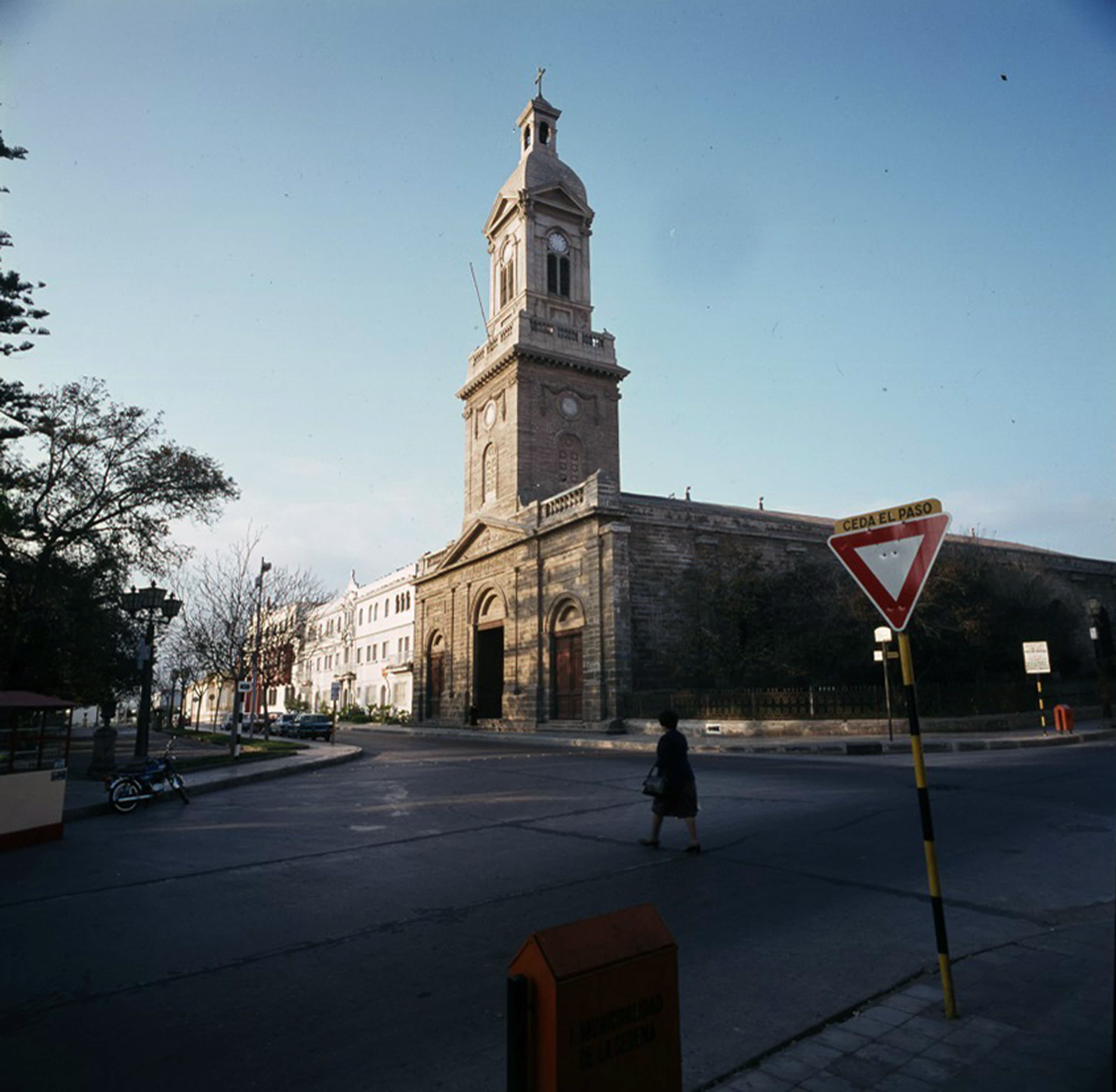 Catedral de La Serena en 1980