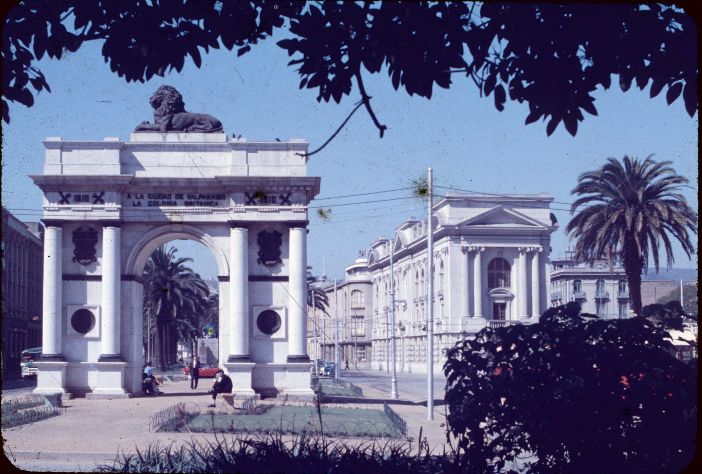 Arco Británico, Valparaíso en los 60s
