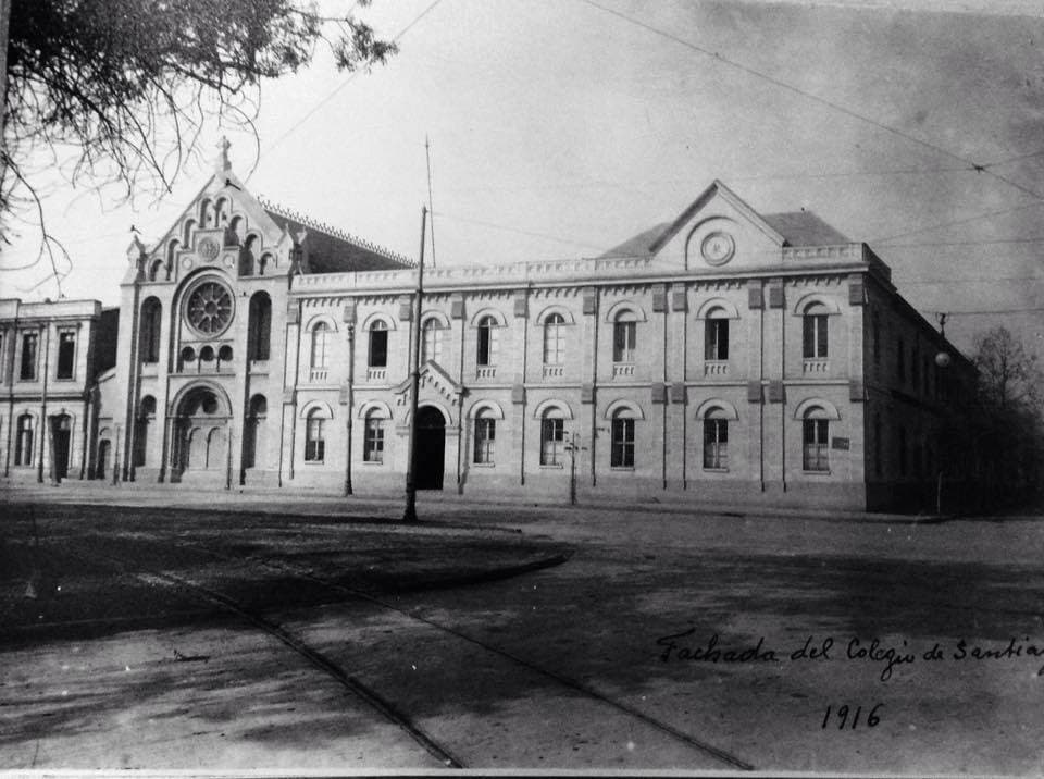 Colegio Sagrados Corazones de Alameda en 1916