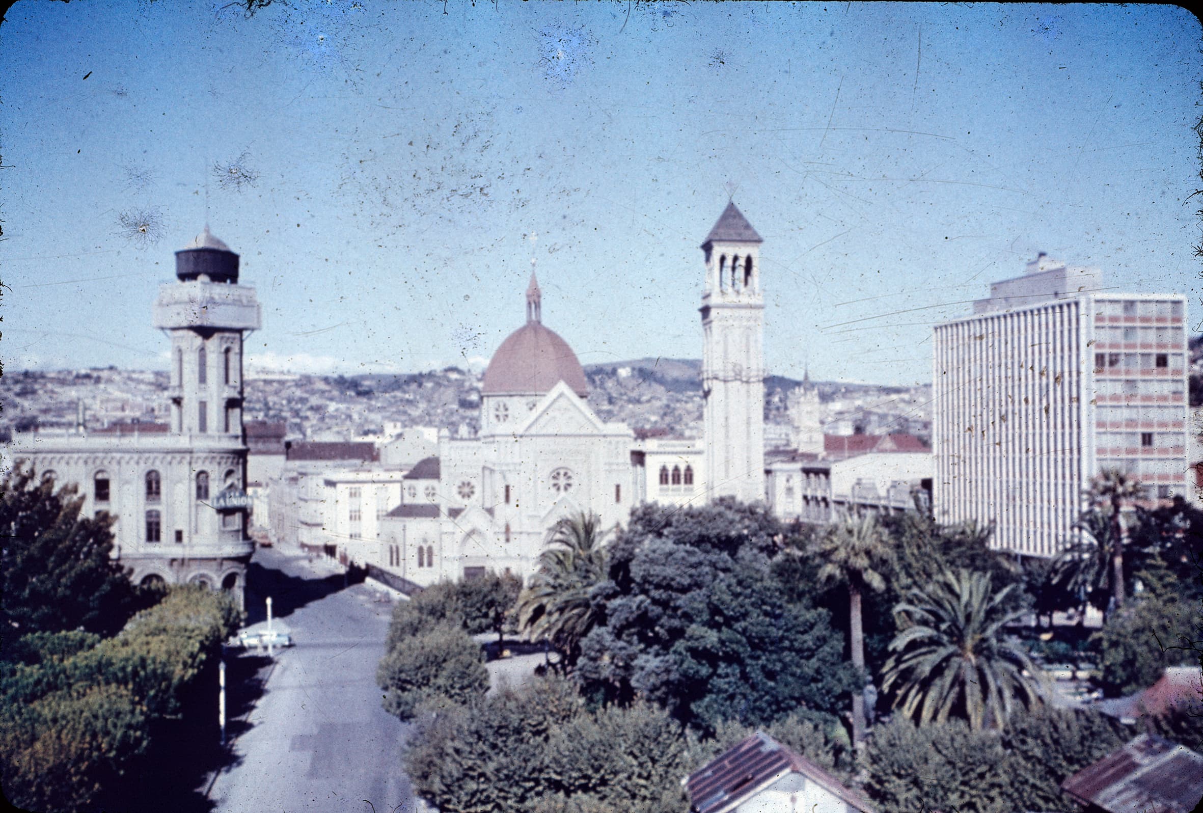 Catedral de Valparaíso en los años 60s