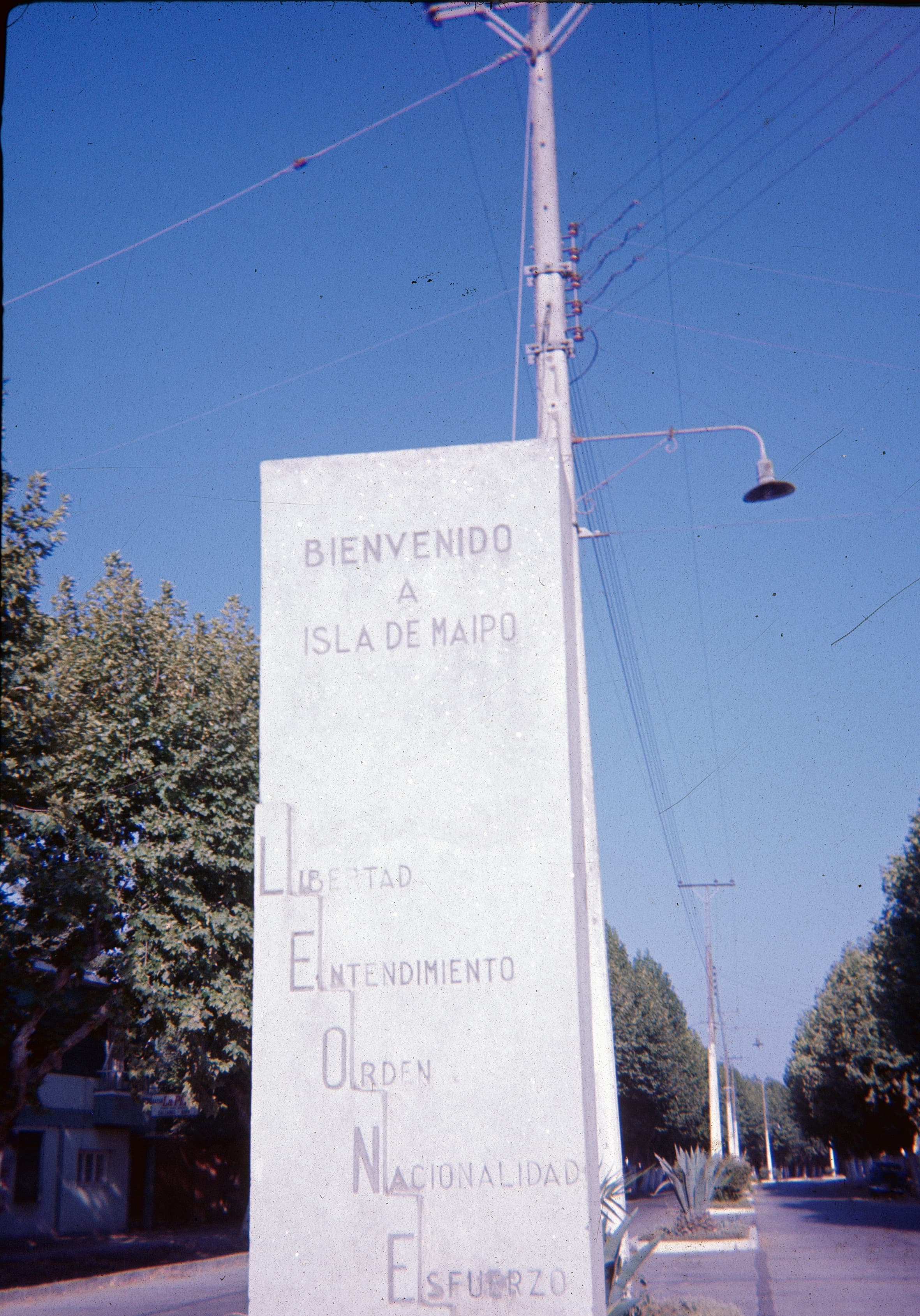 Isla de Maipo en los 60s