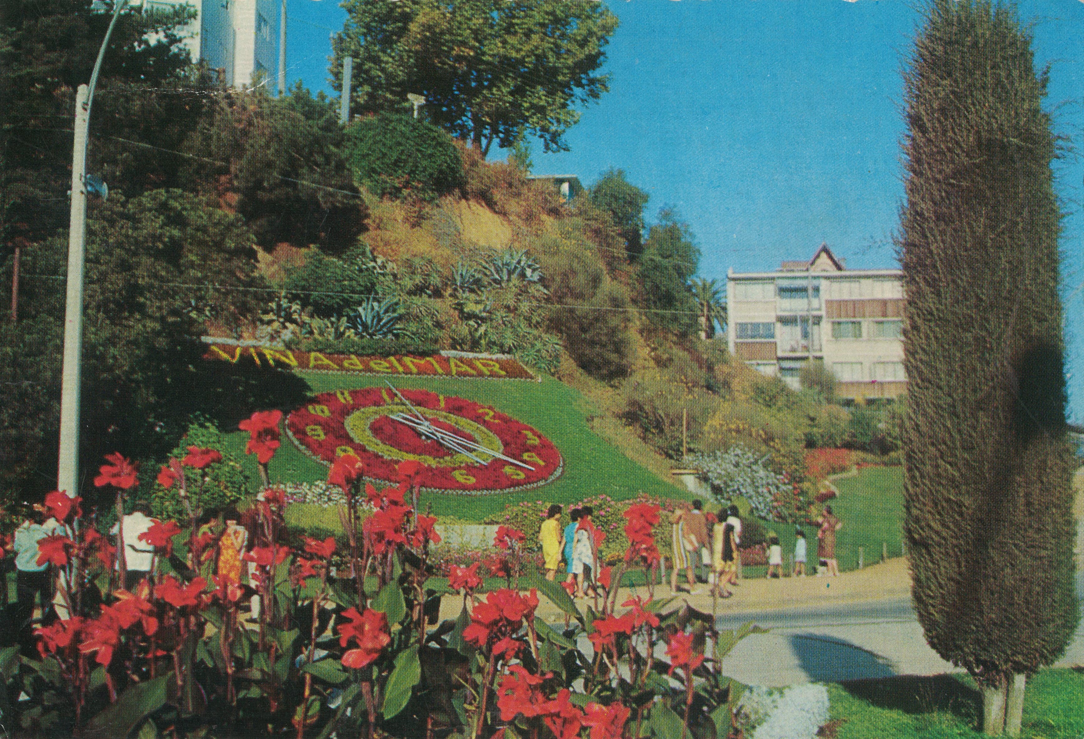 Reloj de Flores, Viña del Mar en 1972
