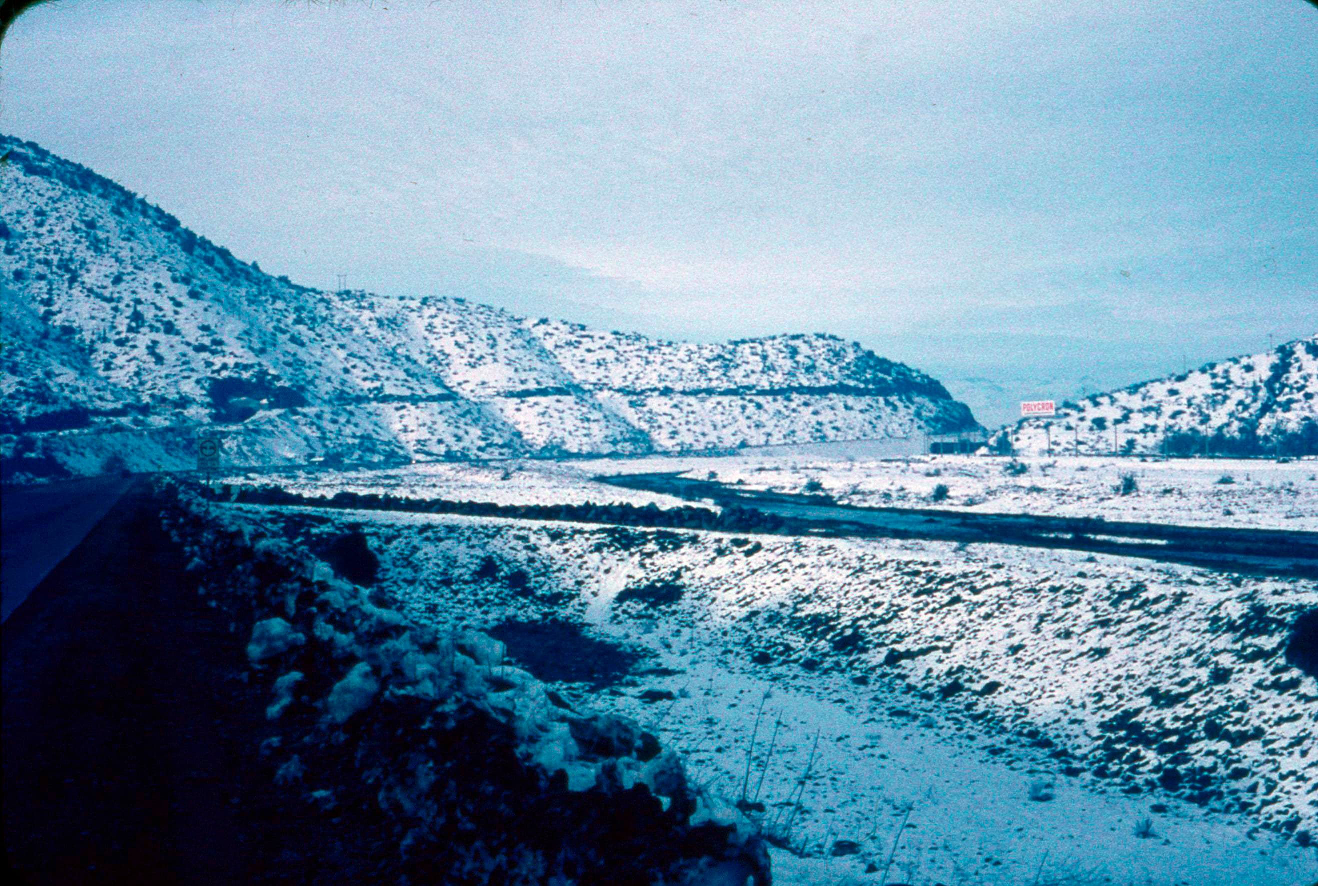 Panamericana sector Angostura en 1972