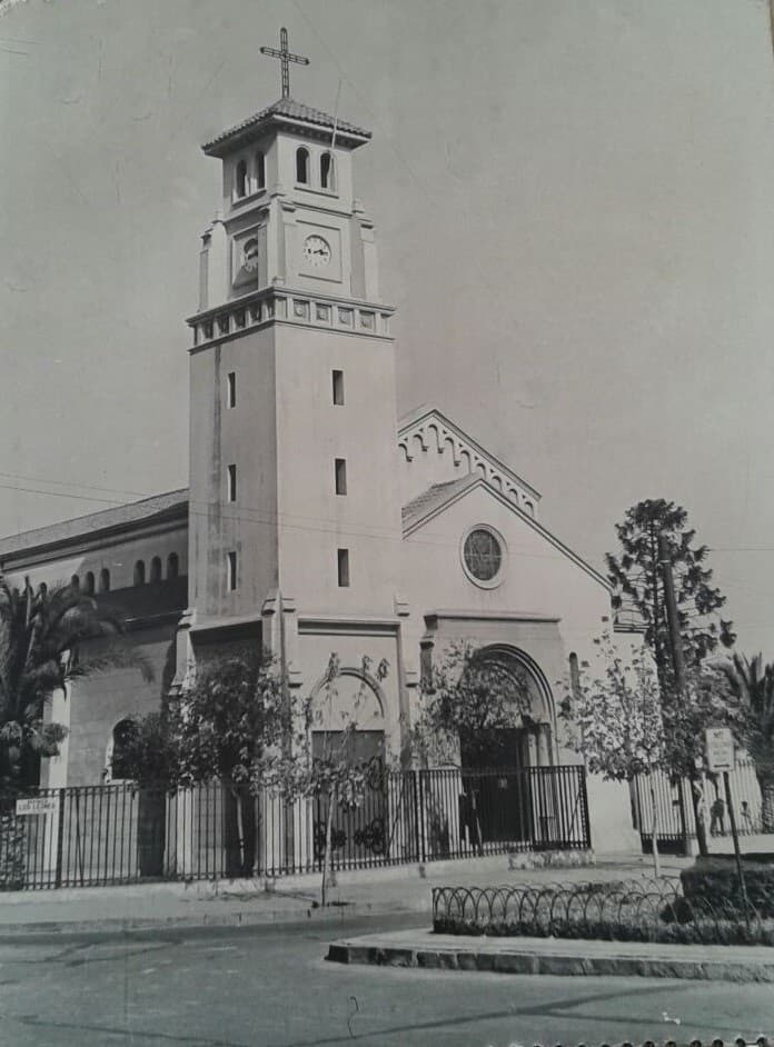 Iglesia San Ramón, Providencia en 1964