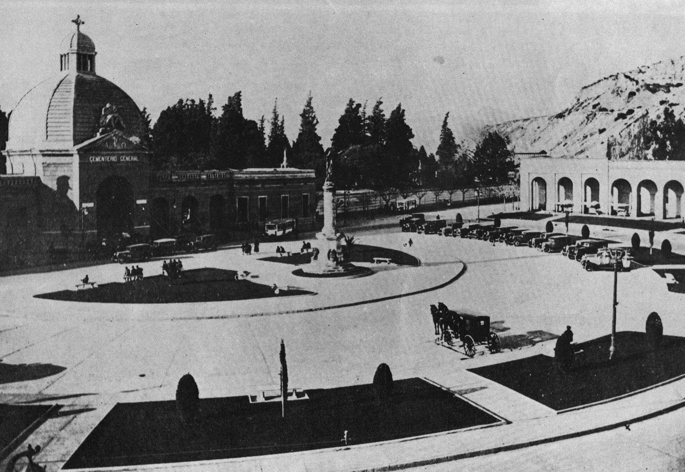 Plaza La Paz en 1930
