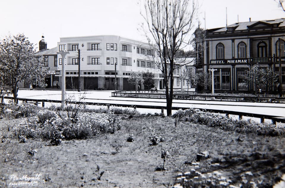 Calle Antonio Varas esquina Quillota en 1950