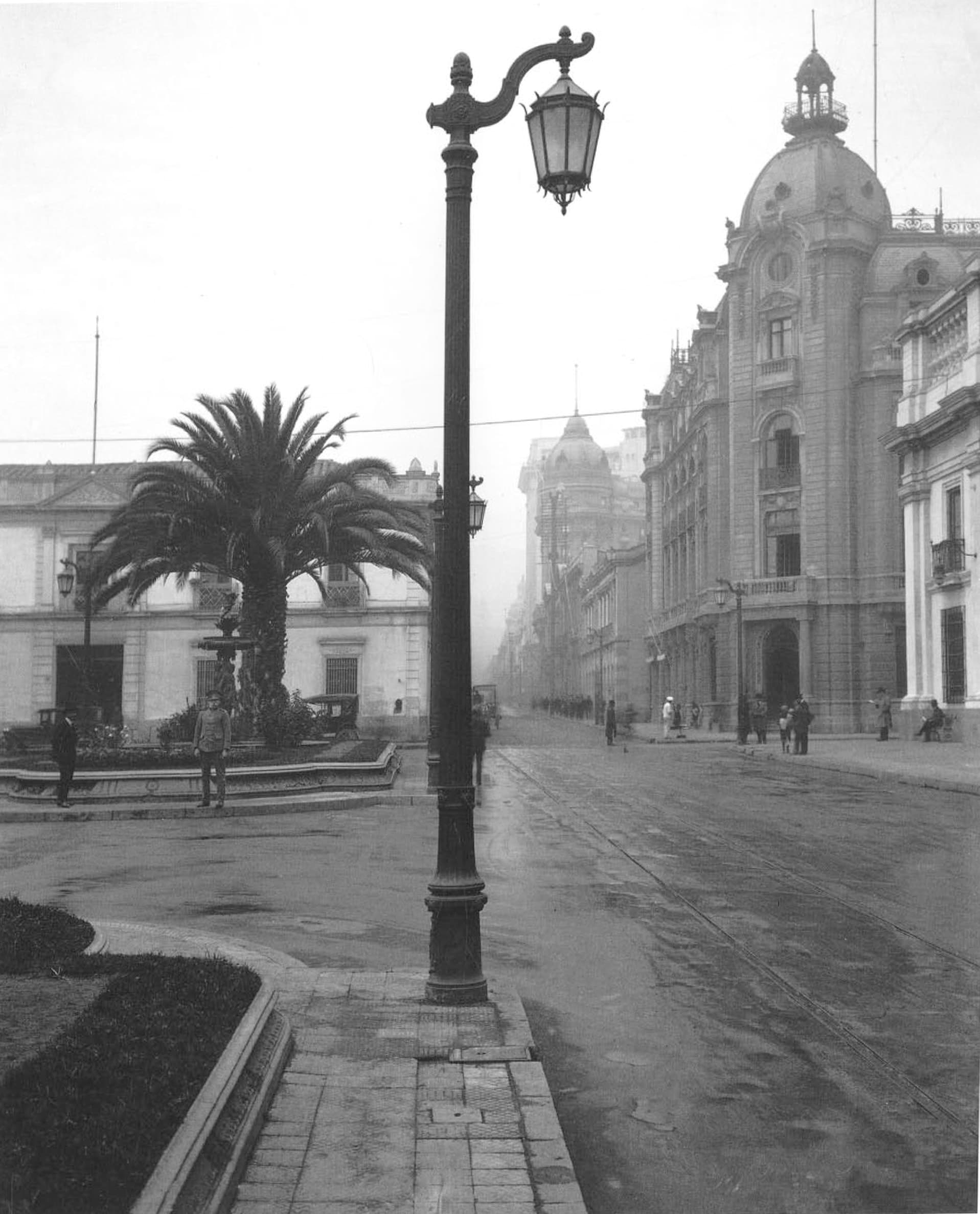 Diario Ilustrado y Palacio de La Moneda, 1927