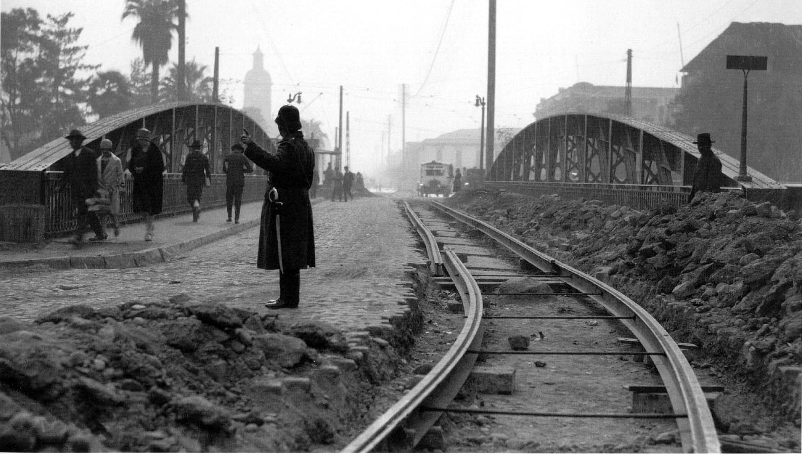 Puente Recoleta, 1922