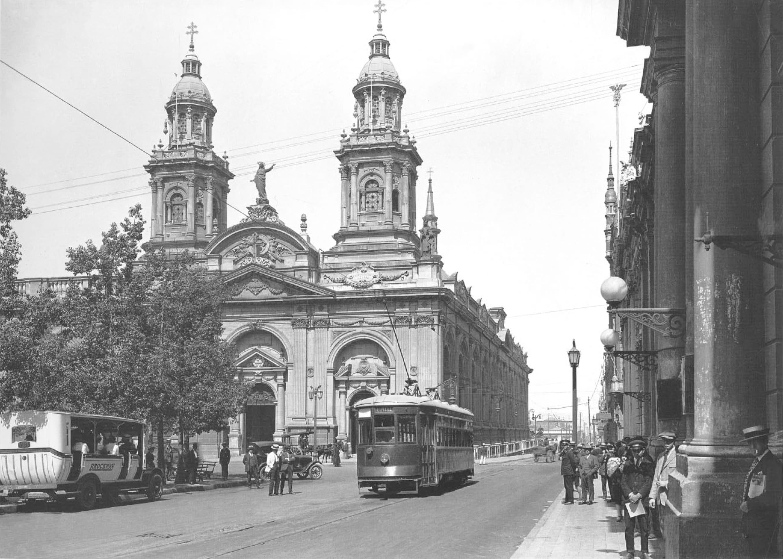 Catedral de Santiago año 1920