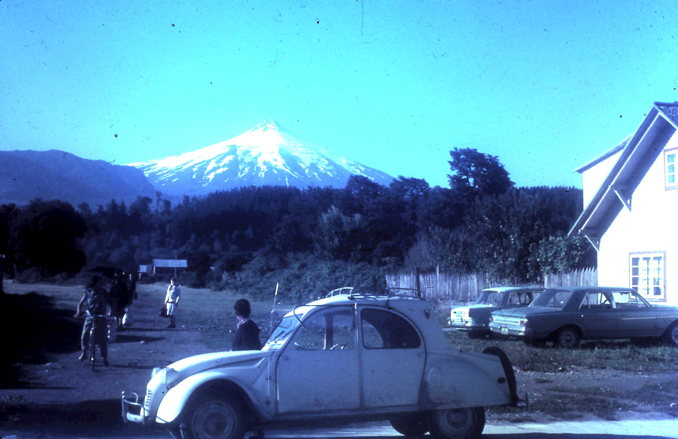 Pucon, verano del 68 en citroneta