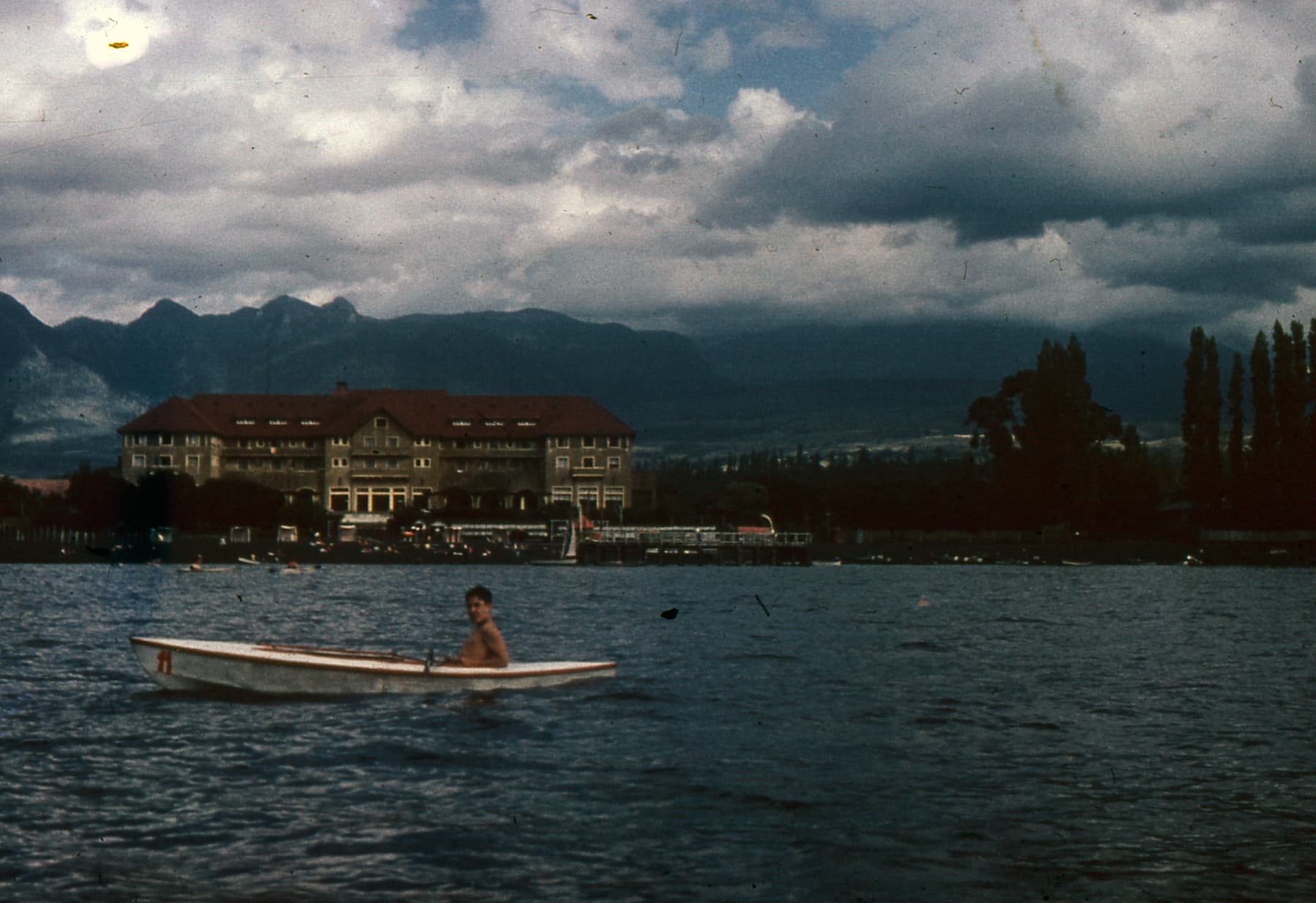 Pucón en 1956