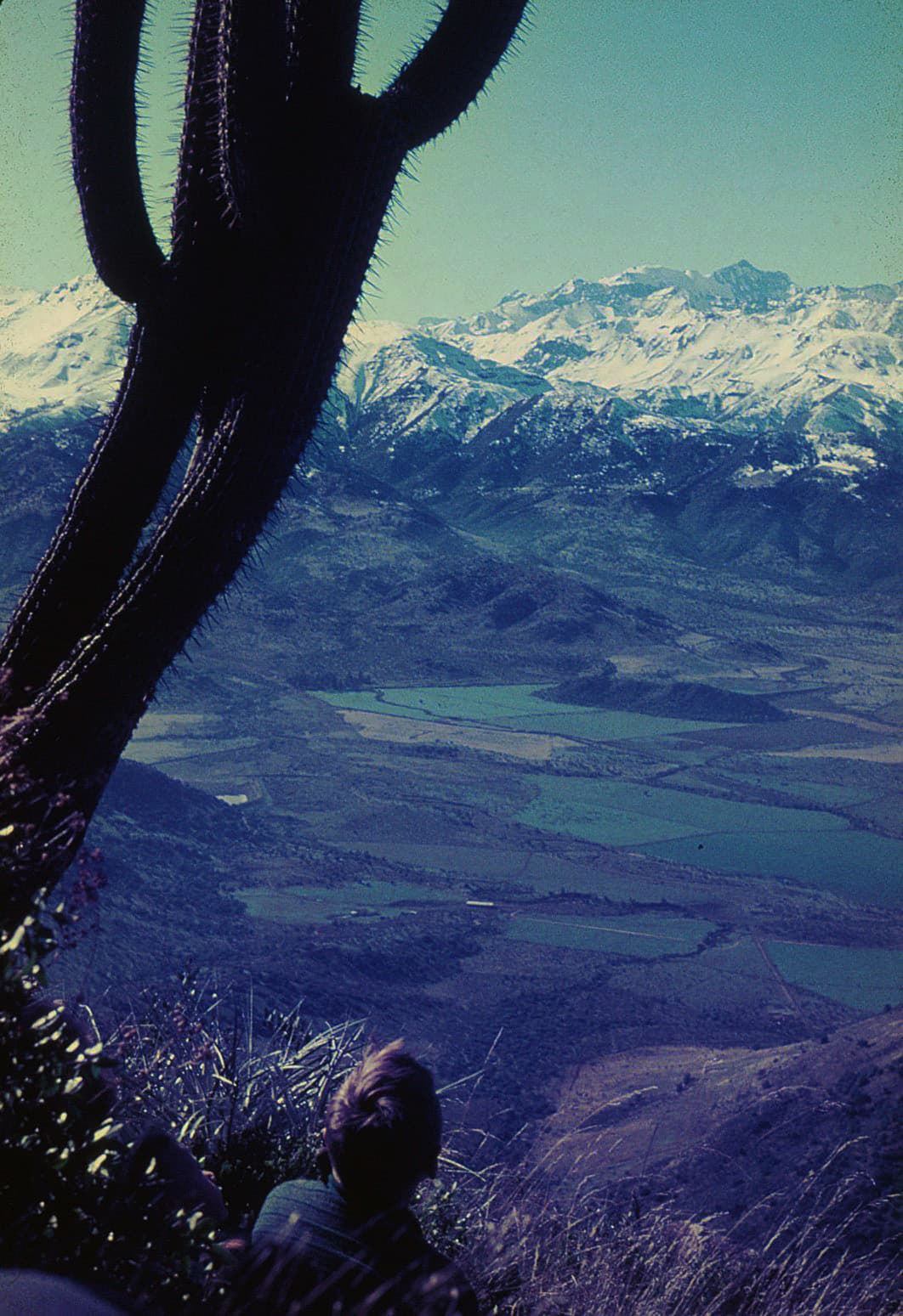 La Dehesa desde Cerro Manquehue 1965