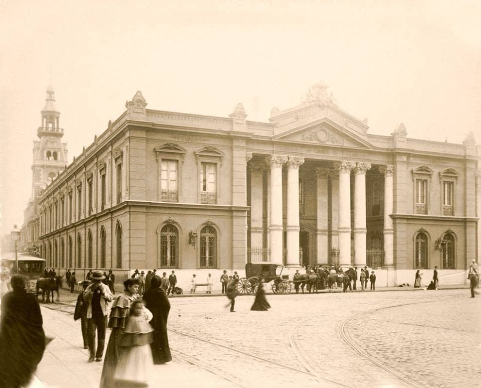 Correo de Santiago en 1894