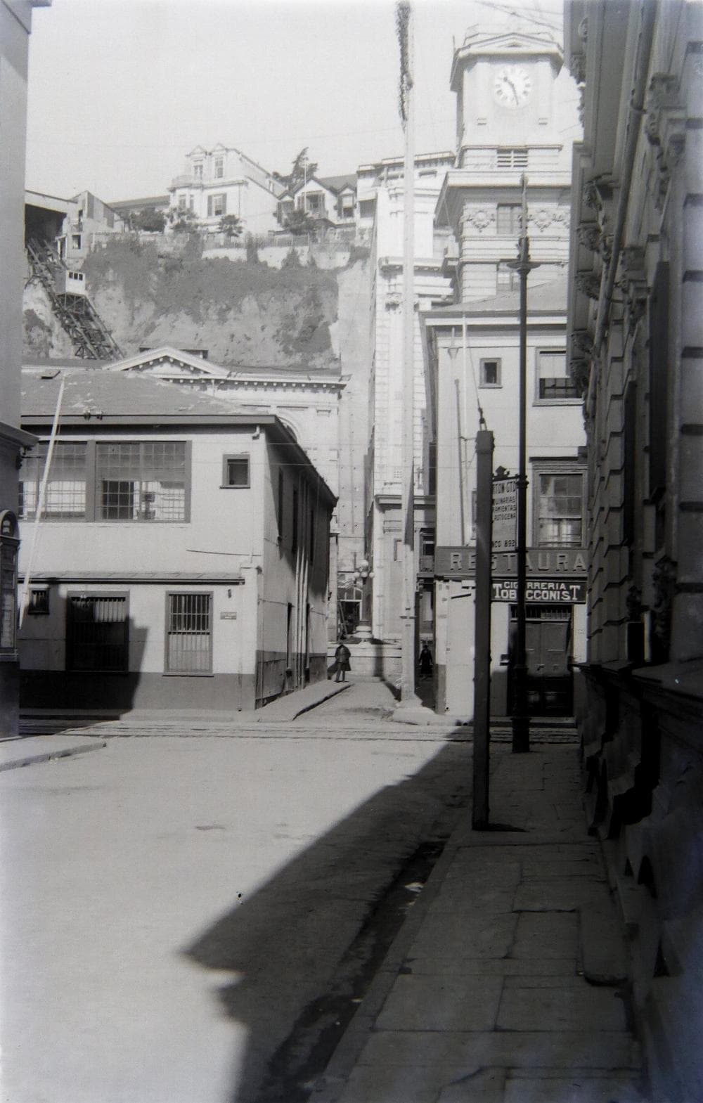Reloj Turri de Valparaíso en 1926